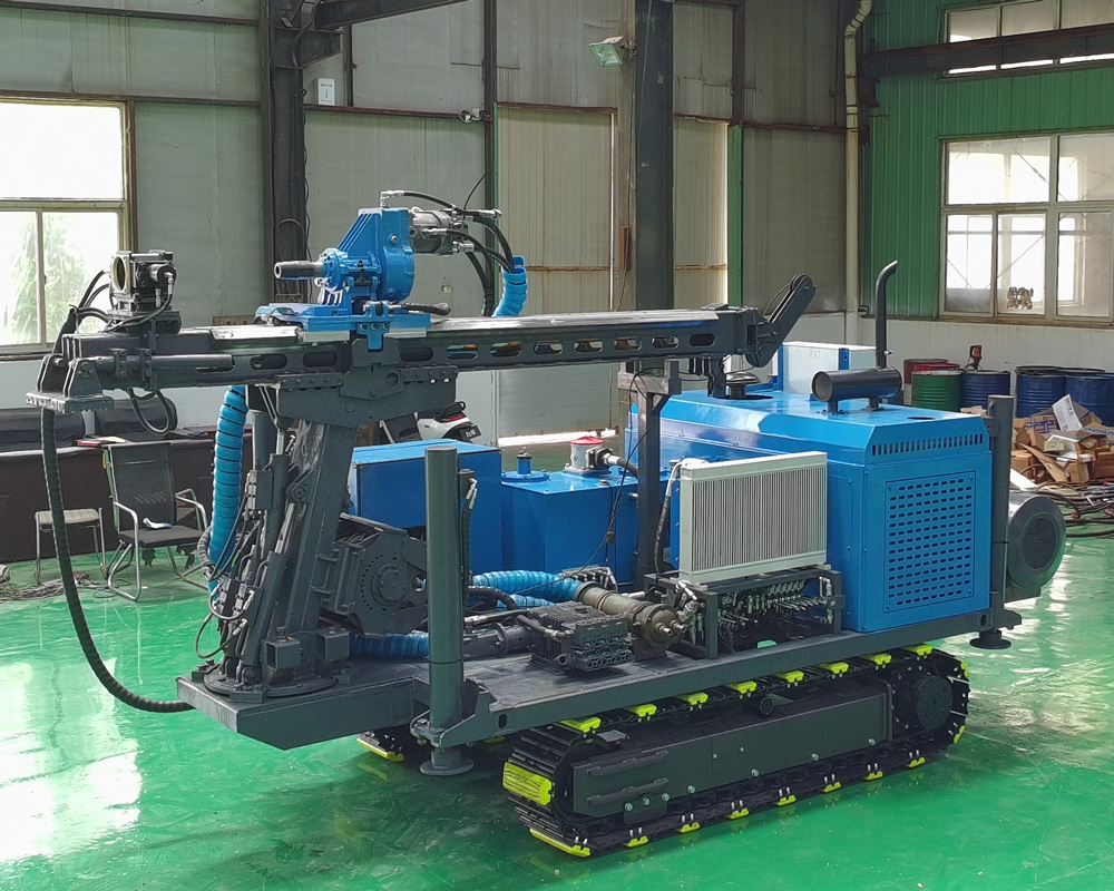 DTH30C رسم توضيحي لعملية حفر تثبيت المنحدرات
