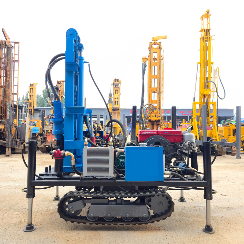 WR180E عرض كامل لحفارة آبار المياه المجنزرة