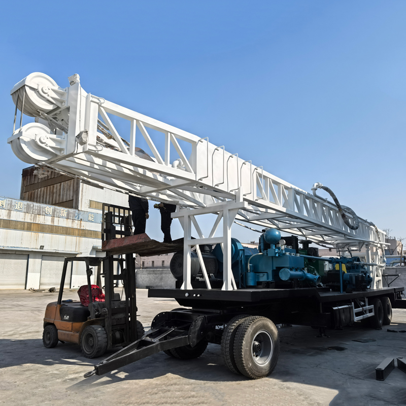 الهيكل المقطور وحالة النقل لماكينة WRTR600