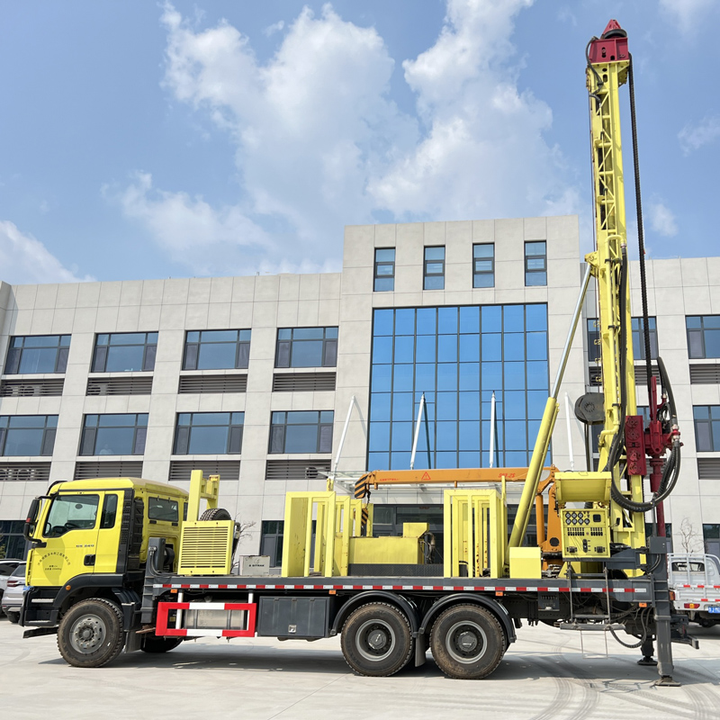 عرض هيكلي لحفارة الآبار العميقة WRT1200 1200 متر